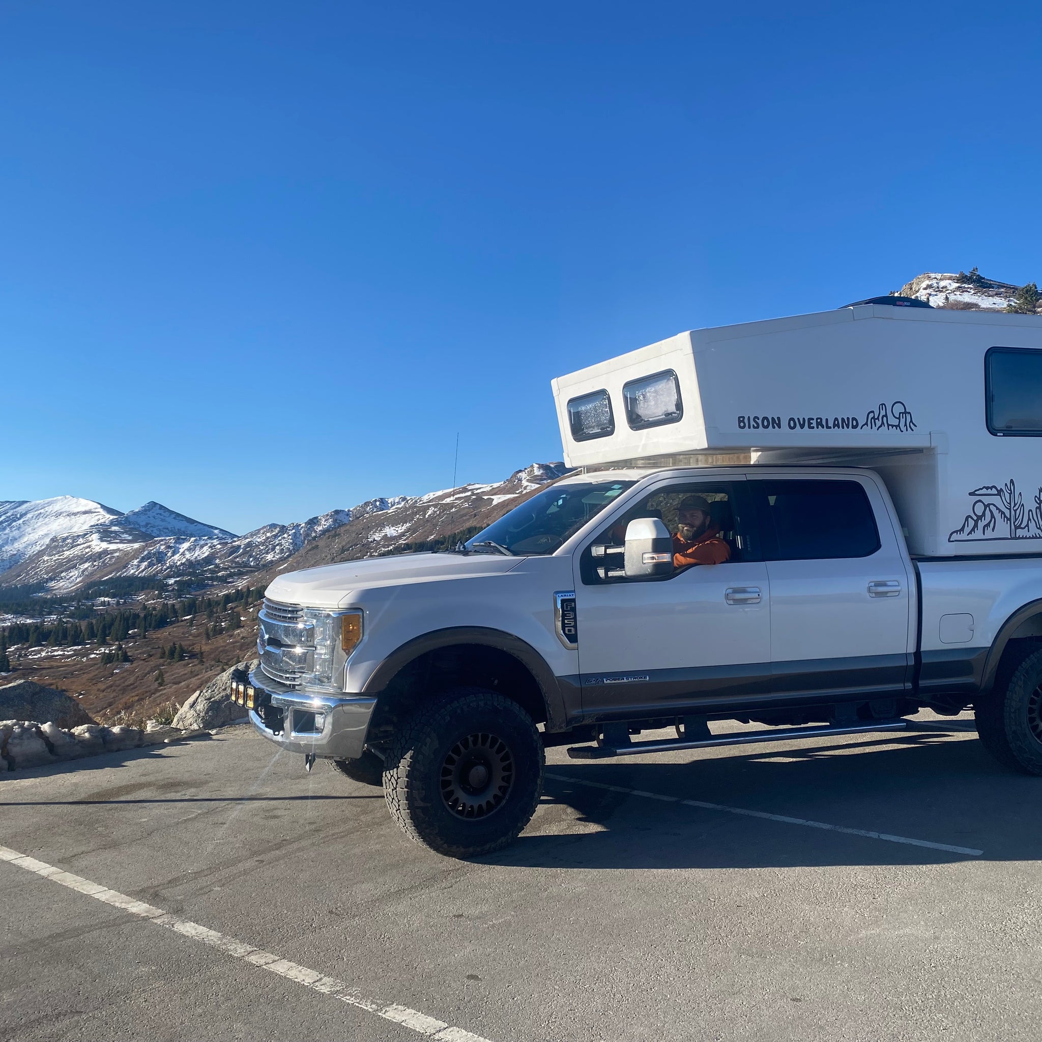 Custom Bison Overland slide in truck campers for adventure 